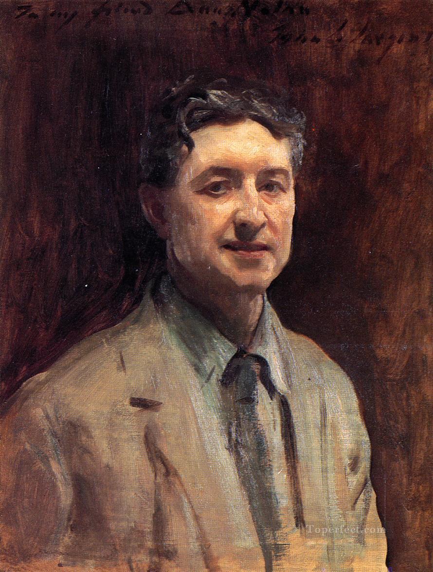 Portrait of Daniel J Nolan John Singer Sargent Oil Paintings